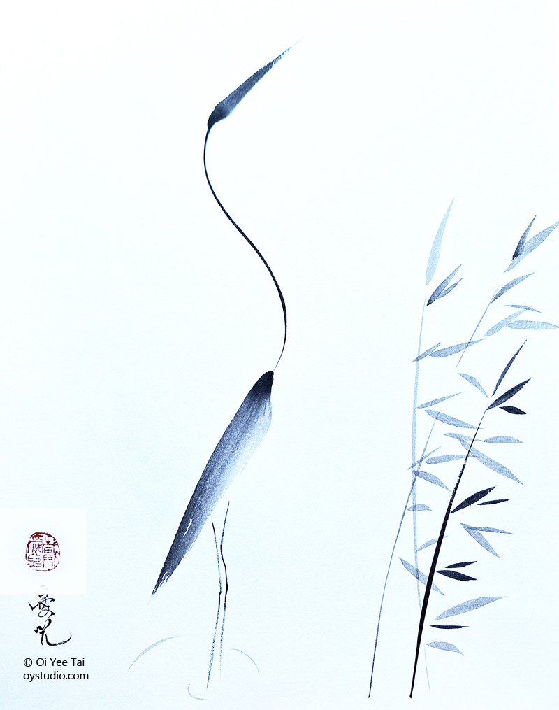 sumi-e by Oi Yee Tai